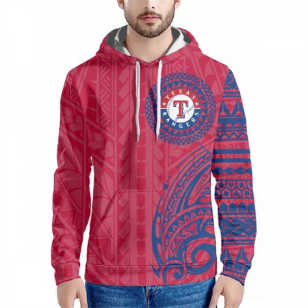 Men's Texas Rangers Red Hoodie