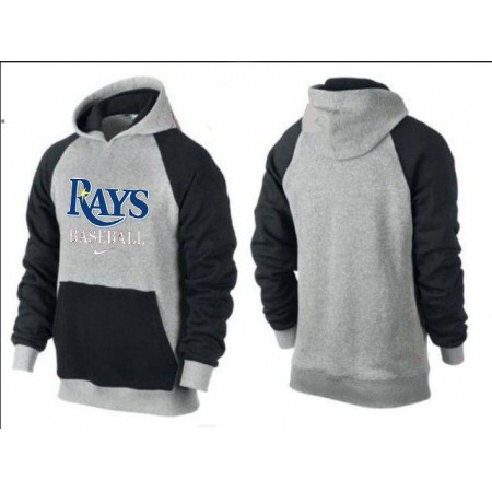 Tampa Bay Rays Pullover Hoodie Grey & Blue
