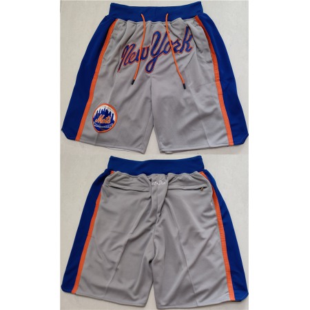 Men's New York Mets Blue/Grey Shorts (Run Small)