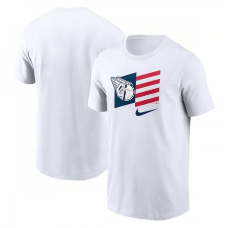 Men's Cleveland Guardians White T-Shirt