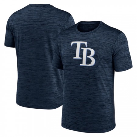 Men's Tampa Bay Rays Navy Team Logo Velocity Performance T-Shirt