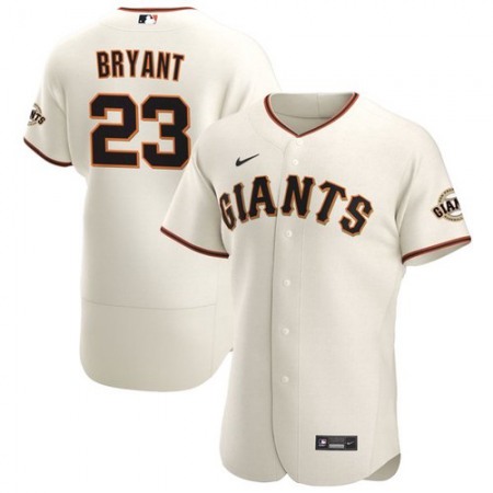 Men's San Francisco Giants #23 Kris Bryant Cream Flex Base Stitched Jersey