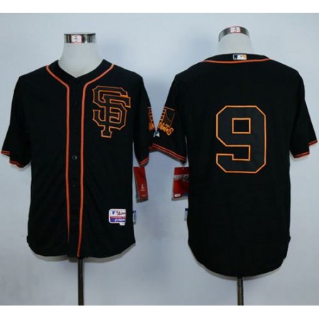Giants #9 Matt Williams Black Alternate Cool Base Stitched MLB jerseys