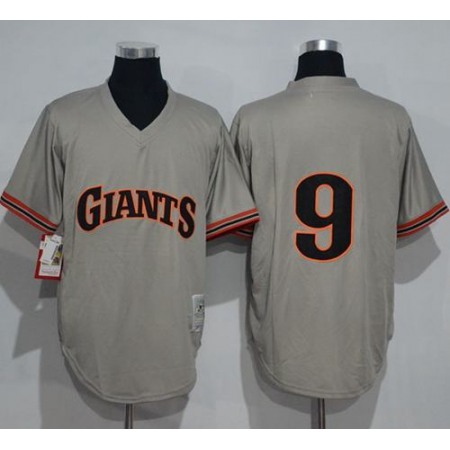 Mitchell And Ness 1989 Giants #9 Matt Williams Grey Throwback Stitched MLB jerseys