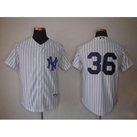 Yankees #36 Carlos Beltran White Stitched Youth MLB Jersey