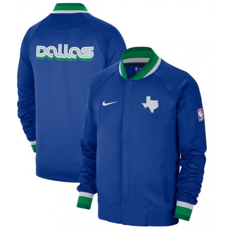 Men's Dallas Mavericks Blue 2022/23 City Edition Full-Zip Jacket