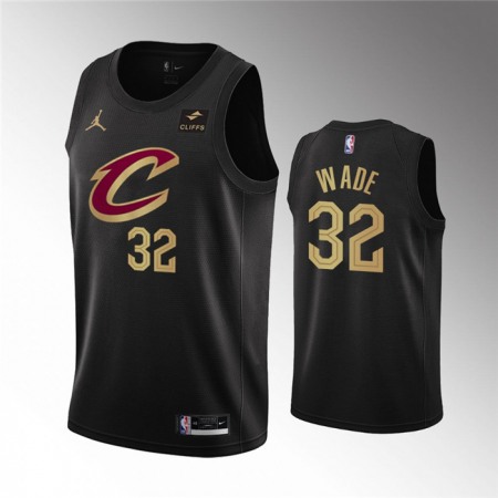 Men's Cleveland Cavaliers #32 Dean Wade Black Statement Edition Stitched Basketball Jersey