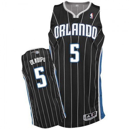 Magic #5 Victor Oladipo Black Revolution 30 Stitched NBA Jersey