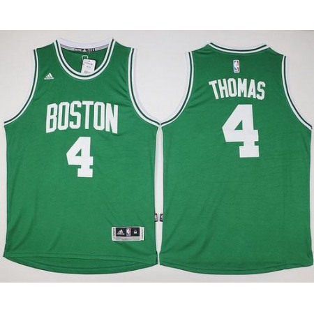 Celtics #4 Isaiah Thomas Green Stitched NBA Jersey