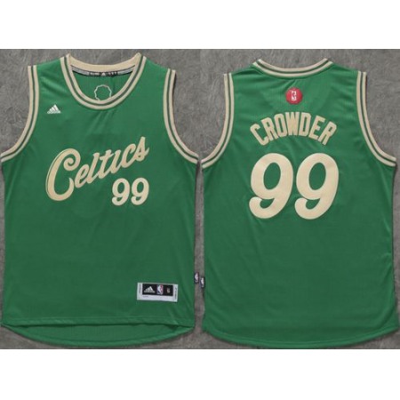 Celtics #99 Jae Crowder Green 2015-2016 Christmas Day Stitched NBA Jersey