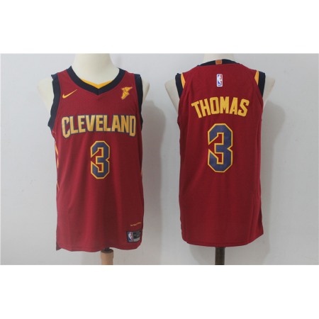 Men's Nike Cleveland Cavaliers #3 Isaiah Thomas Wine Red Stitched NBA Jersey