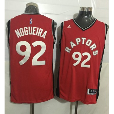 Raptors #92 Lucas Nogueira Red Stitched NBA Jersey