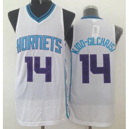 Revolution 30 Hornets #14 Michael Kidd-Gilchrist White Stitched NBA Jersey