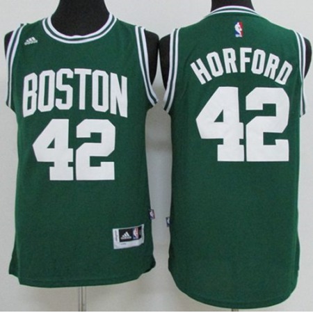 Celtics #42 Al Horford Green(White No.) Stitched NBA Jersey