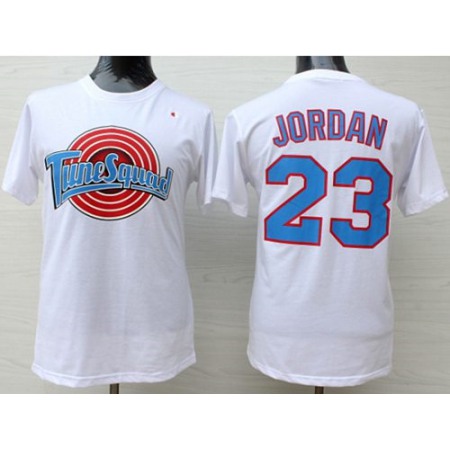 Space Jam Tune Squad #23 Michael Jordan White Stitched Basketball Jersey