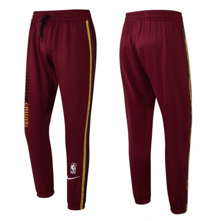 Men's Cleveland Cavaliers Burgundy Performance Showtime Basketball Pants