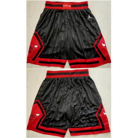 Men's Chicago Bulls Black Mitchell&Ness Shorts (Run Small)