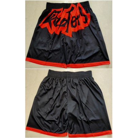 Men's Toronto Raptors Black Mitchell&Ness Shorts (Run Small)