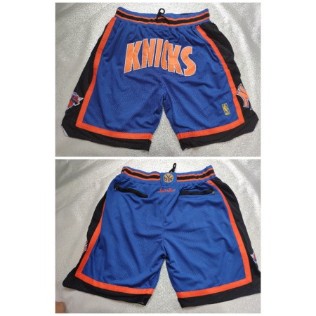 New Yok Knicks Blue Shorts (Run Small)