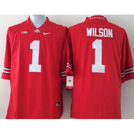 Buckeyes #1 Dontre Wilson Red Stitched Youth NCAA Jersey