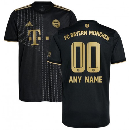 Men's Bayern Munich Custom 2021/22 Black Away Jersey