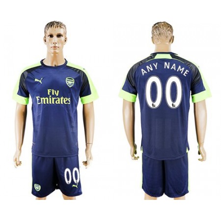 Arsenal Personalized Sec Away Soccer Club Jersey