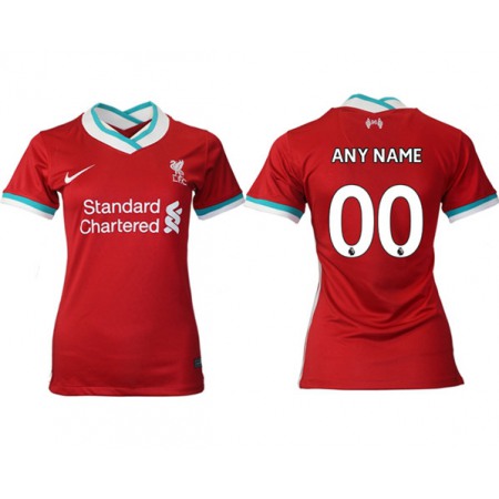 Women's Liverpool Personalized Home Soccer Club Jersey