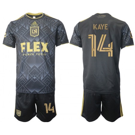 Men's Los Angeles Football Club #14 Kaye Black Soccer Jersey Suit