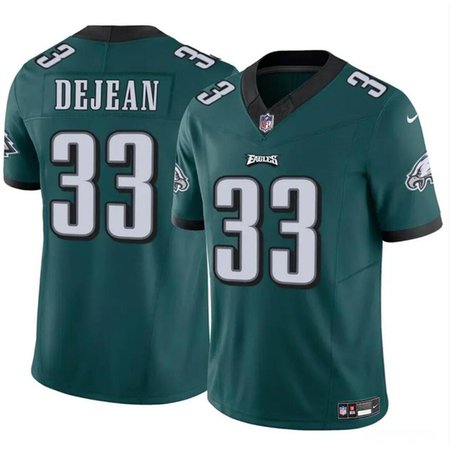 Youth Philadelphia Eagles #33 Cooper DeJean Green 2024 Draft F.U.S.E Vapor Untouchable Limited Stitched Football Jersey