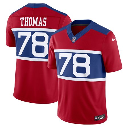 Men's New York Giants Andrew Thomas Nike Century Red Alternate Vapor F.U.S.E. Limited Jersey