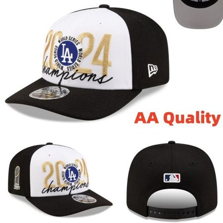 AA Quality Los Angeles Dodgers 2024 World Series Champions Snapback Hat