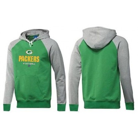 Green Bay Packers Critical Victory Pullover Hoodie Green & Grey