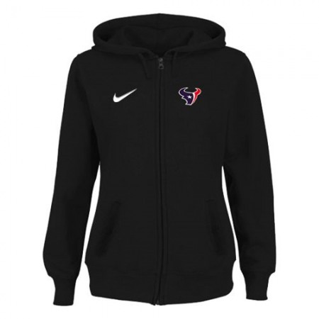 Women's Houston Texans Stadium Rally Full Zip Hoodie Black