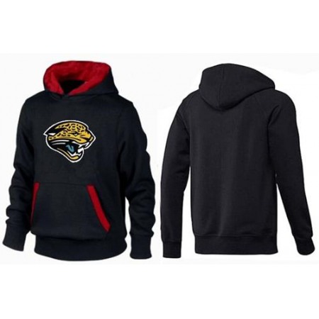 Jacksonville Jaguars Logo Pullover Hoodie Black & Red