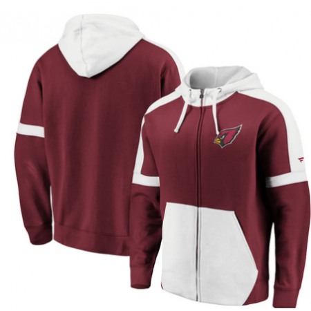 Men's Arizona Cardinals Big & Tall Iconic Full-Zip Hoodie