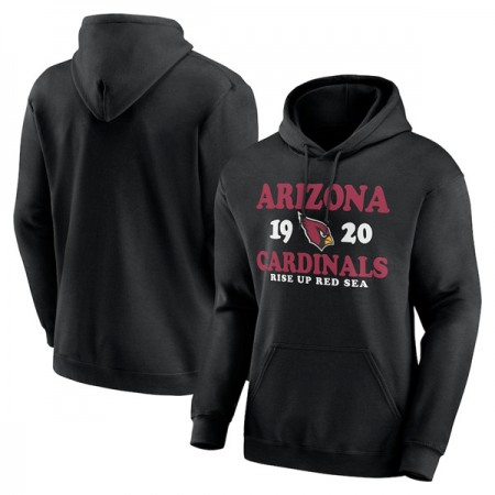 Men's Arizona Cardinals Black Fierce Competitor Pullover Hoodie