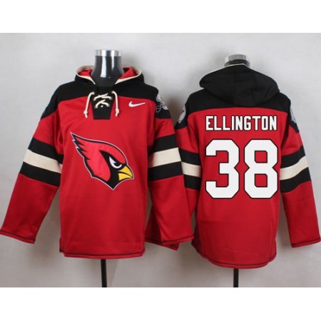 Nike Cardinals #38 Andre Ellington Red Player Pullover NFL Hoodie
