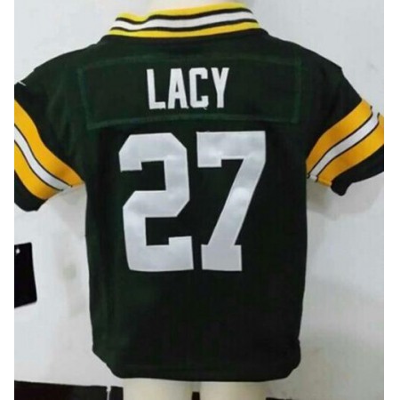 Toddler Nike Packers #27 Eddie Lacy Green Team Color Stitched NFL Elite Jersey
