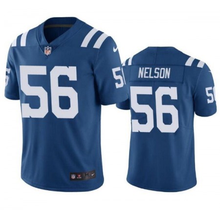 Toddlers Indianapolis Colts #56 Quenton Nelson Blue Vapor Untouchable Limited Stitched Jersey