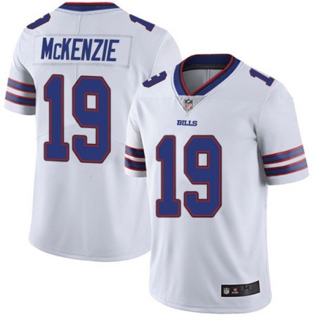 Men's Buffalo Bills #19 Isaiah McKenzie White Vapor Untouchable Limited Stitched Jersey