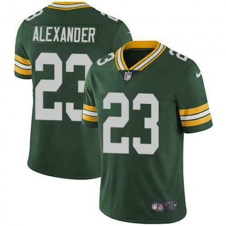 Men's Green Bay Packers #23 Jaire Alexander Green Vapor Untouchable Limited Stitched Jersey