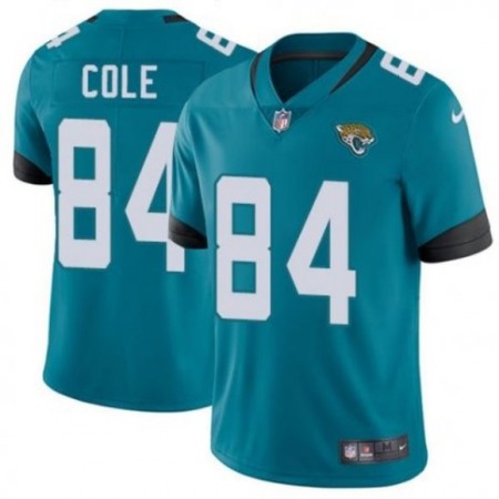 Men's Jacksonville Jaguars #84 Keelan Cole Blue Vapor Untouchable Limited Stitched Jersey