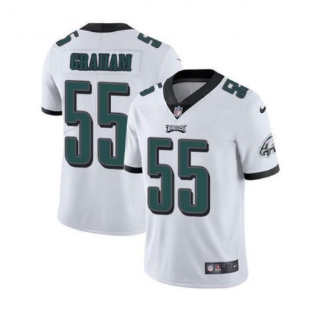 Men's Philadelphia Eagles #55 Brandon Graham White Vapor Untouchable Limited Stitched Football Jersey