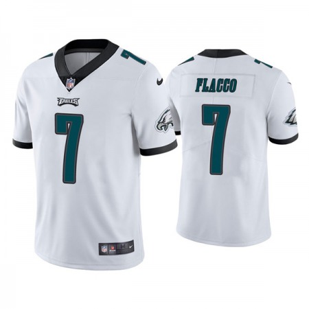 Men's Philadelphia Eagles #7 Joe Flacco White Vapor Untouchable Limited Stitched Jersey