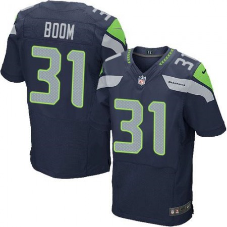 Nike Seahawks #31 Kam Chancellor Steel Blue Team Color Men's Stitched NFL Legion of Boom Elite Jersey