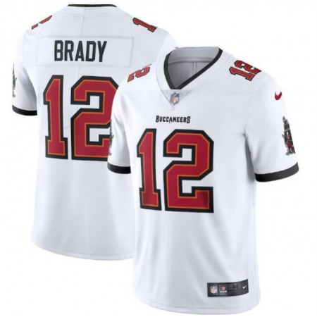 Men's Tampa Bay Buccaneers #12 Tom Brady New White Vapor Untouchable Limited Stitched NFL Jersey