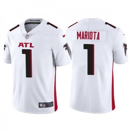 Youth Atlanta Falcons #1 Marcus Mariota White Vapor Untouchable Limited Stitched Jersey