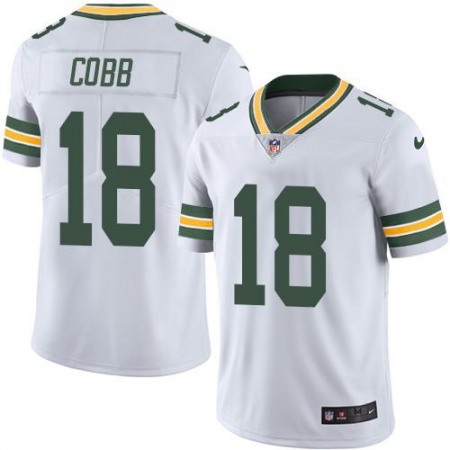 Nike Packers #18 Randall Cobb White Youth Stitched NFL Limited Rush Jersey