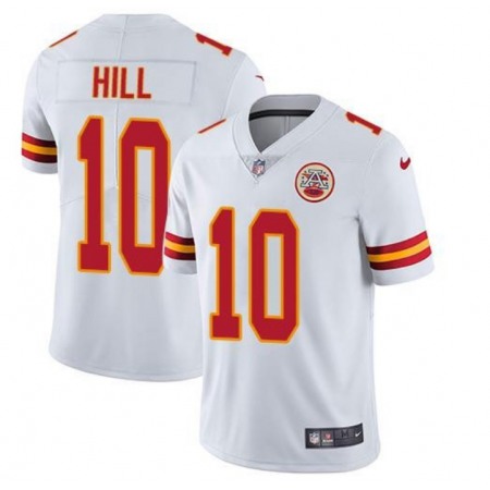 Youth Kansas City Chiefs #10 Tyreek Hill White Vapor Untouchable Limited Stitched NFL Jersey