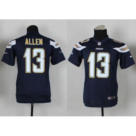 Nike Chargers #13 Keenan Allen Navy Blue Team Color Youth Stitched NFL New Elite Jersey